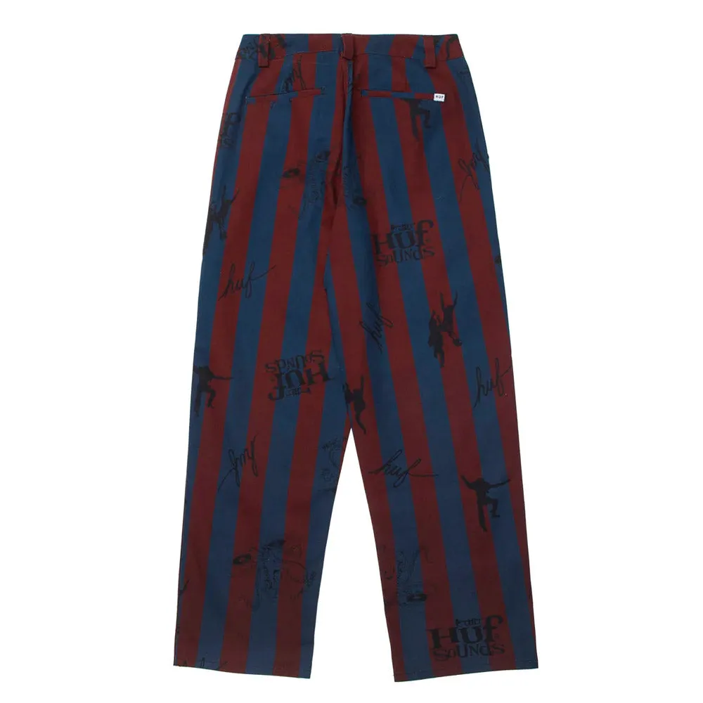 Huf - Womens Printed Skate Pants Plum