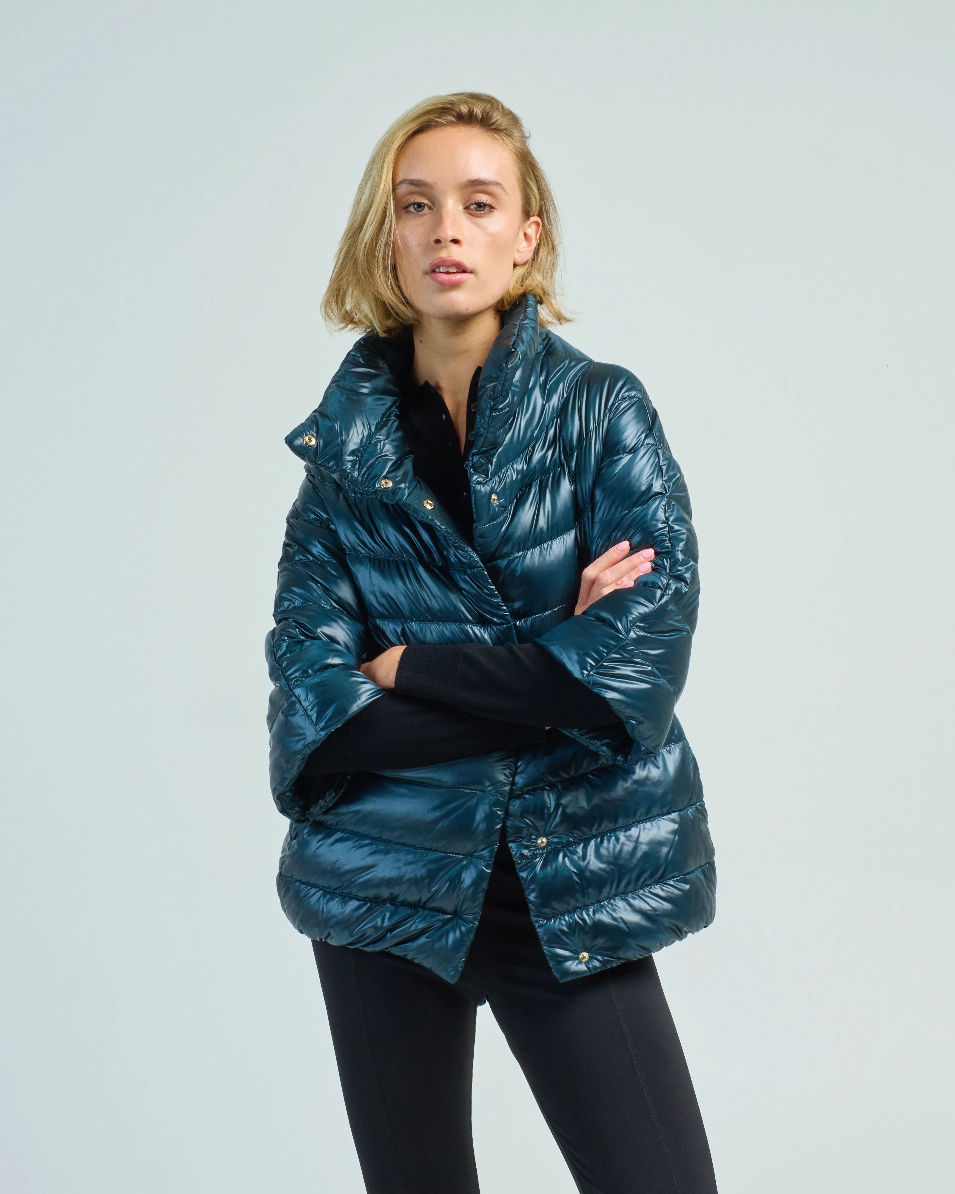 iconico aminta 3/4 slv cocoon coat