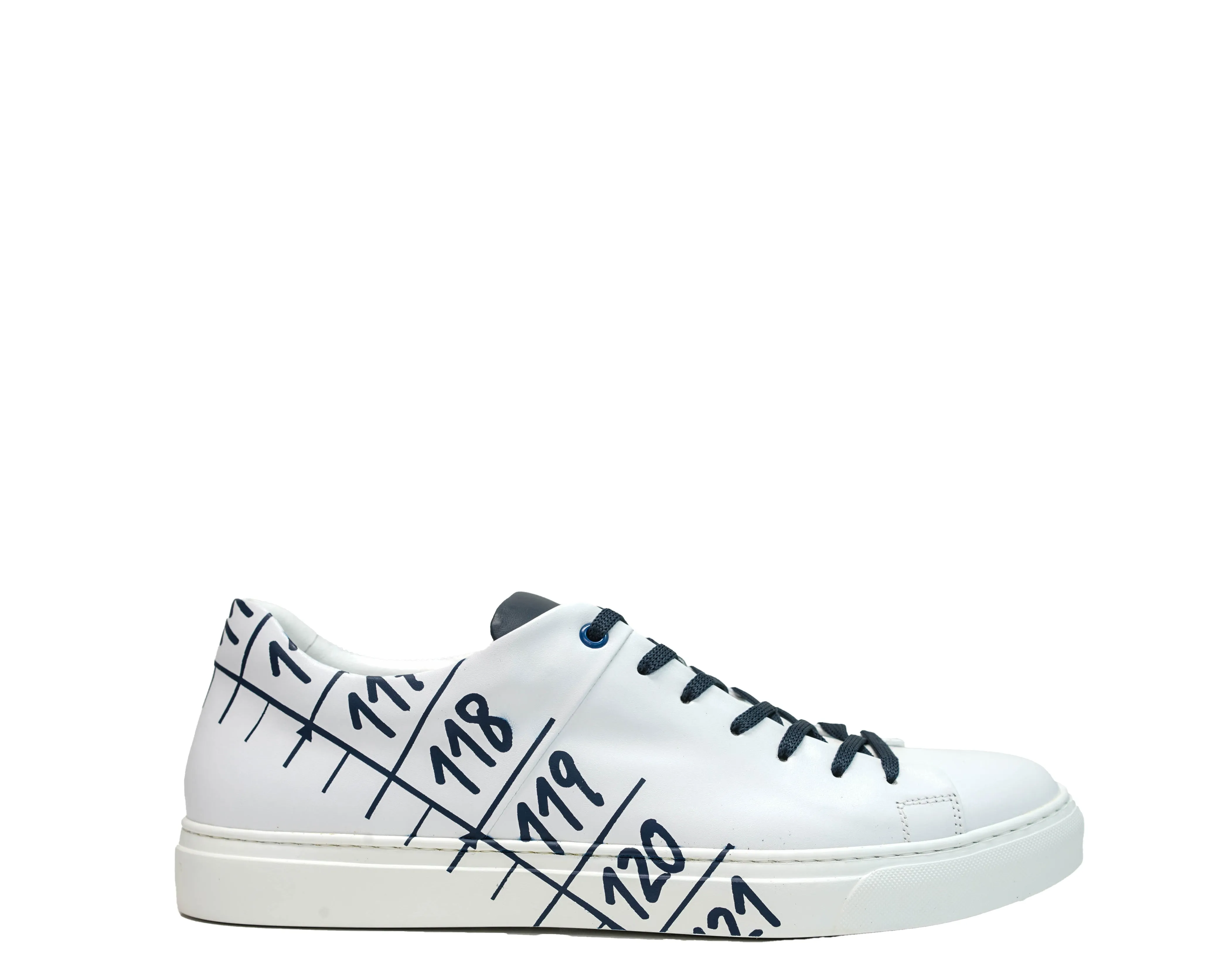 Il Centimetro Men's Absolute Blue & White Sneakers 40% OFF