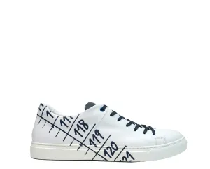 Il Centimetro Men's Absolute Blue & White Sneakers 40% OFF