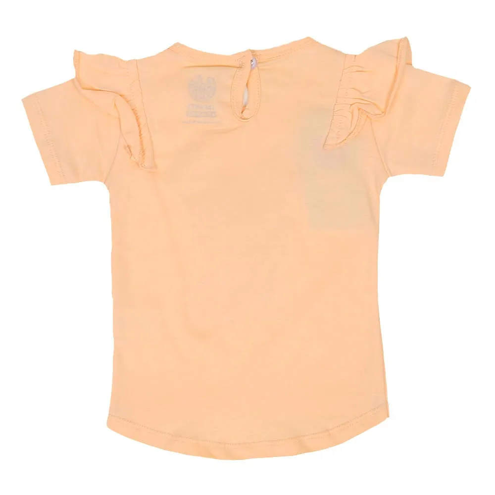 Infant Girls Character T-Shirts - Cream Puff | Bachaa Party Baby Clothes Girls Tops & T-Shirts