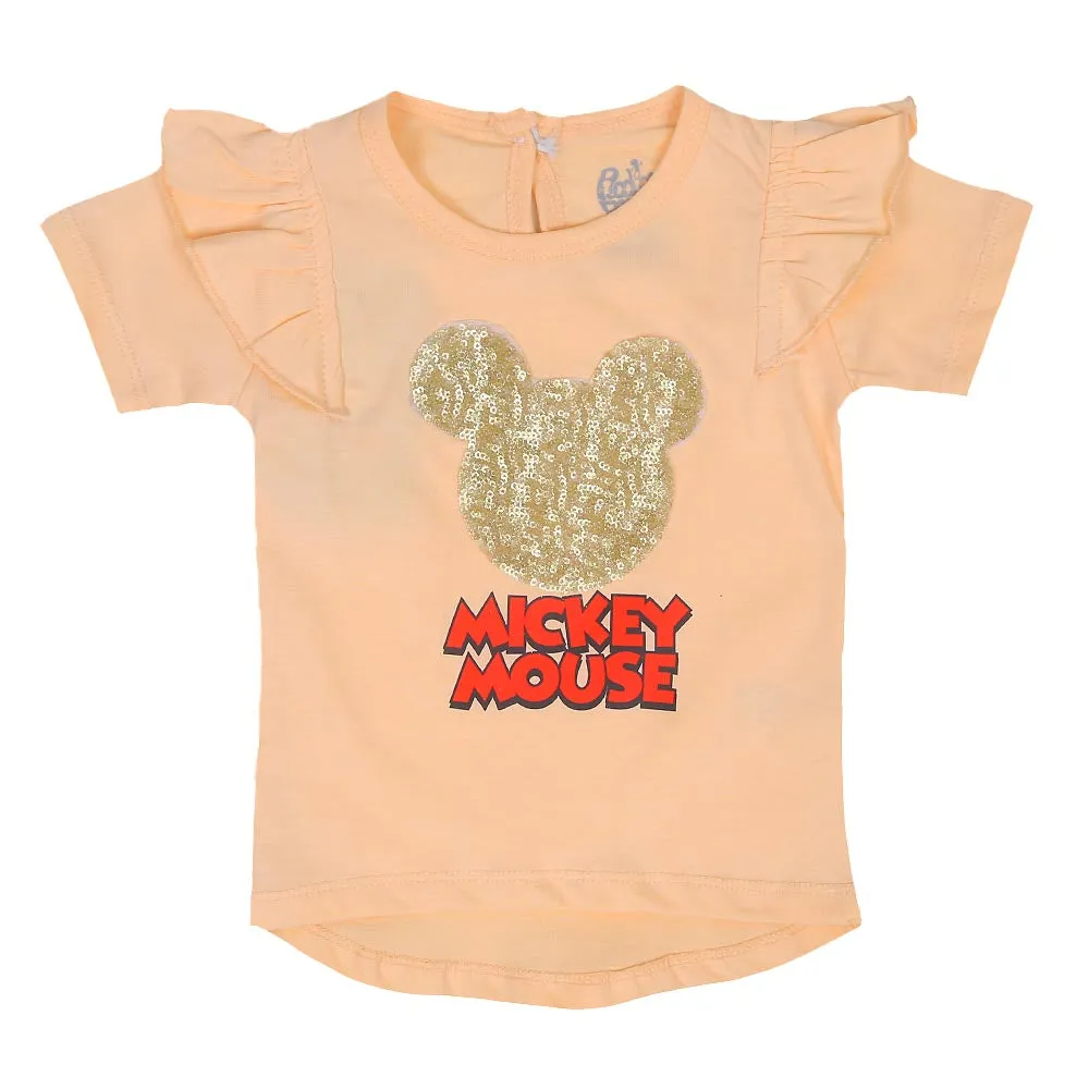 Infant Girls Character T-Shirts - Cream Puff | Bachaa Party Baby Clothes Girls Tops & T-Shirts