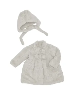 Isabel Garraton faux fur hat & coat - 18m