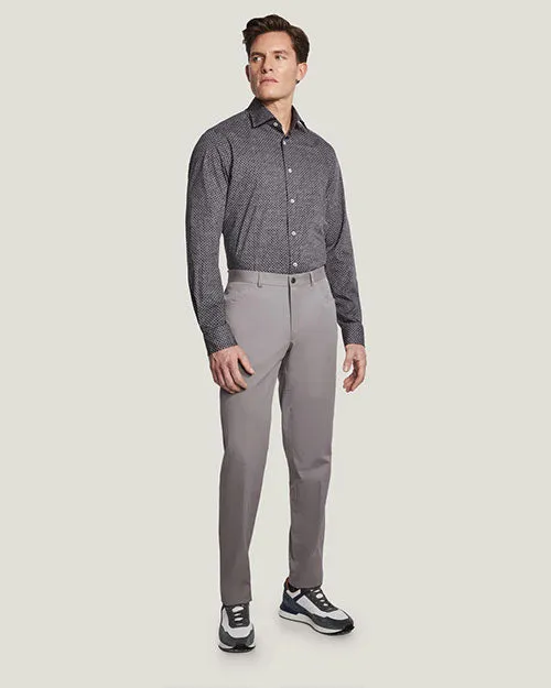 JACK VICTOR | St. George Geometric Sport Shirt | Navy