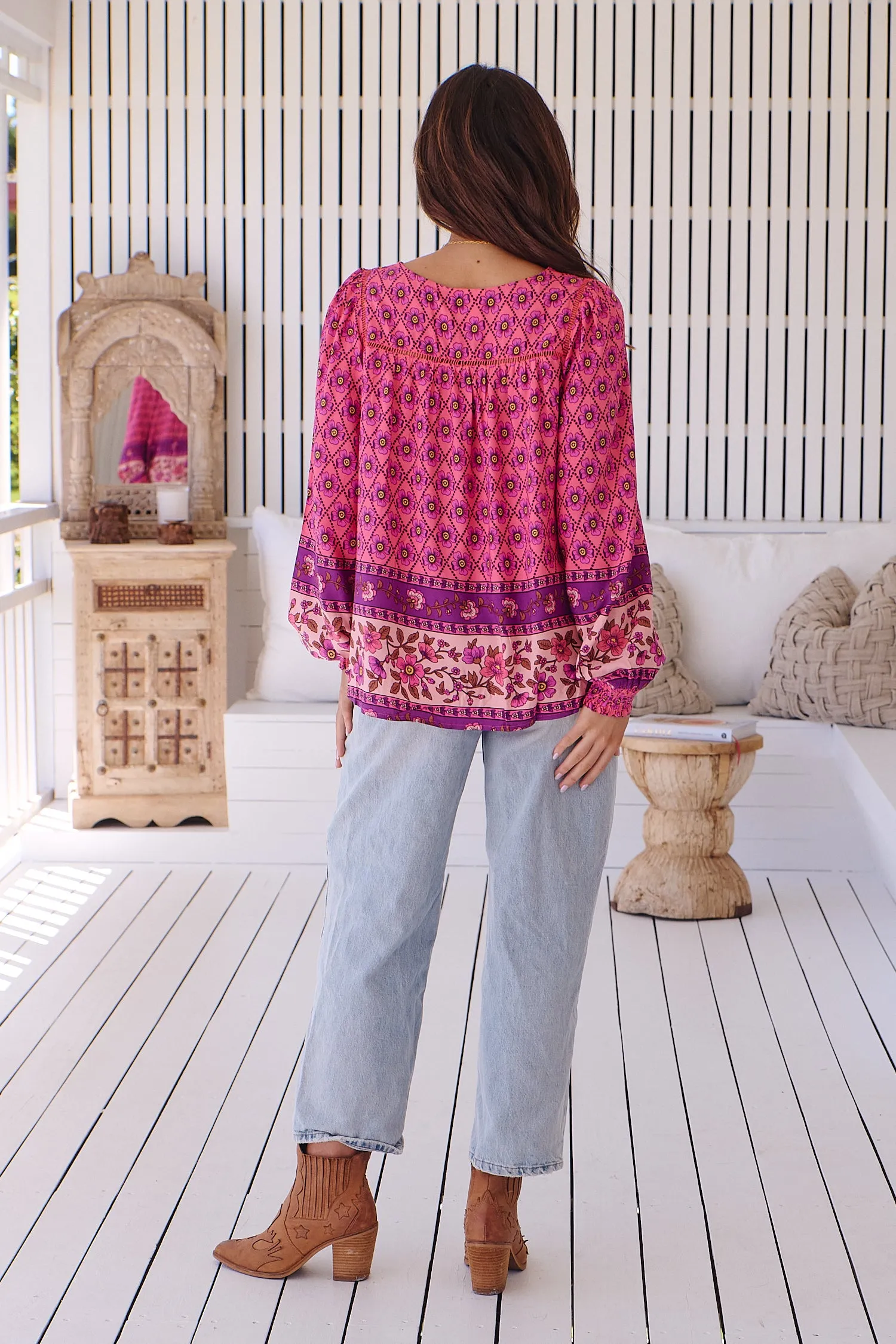 Jolene Print Quinn Blouse