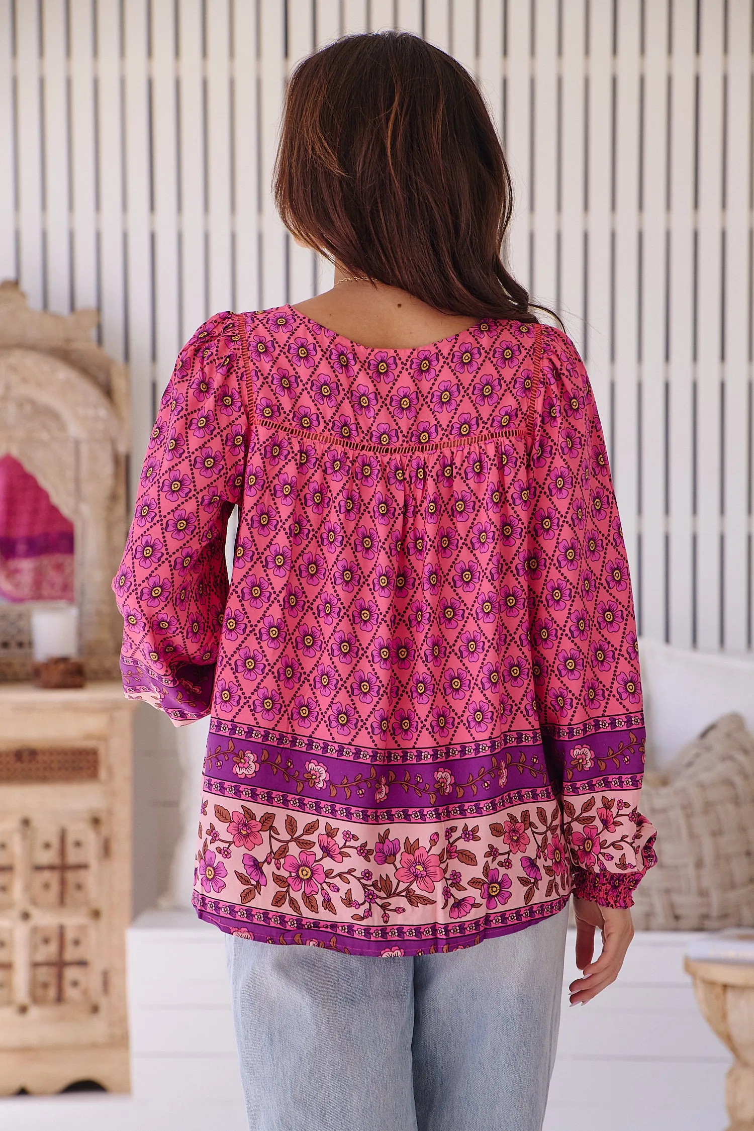 Jolene Print Quinn Blouse