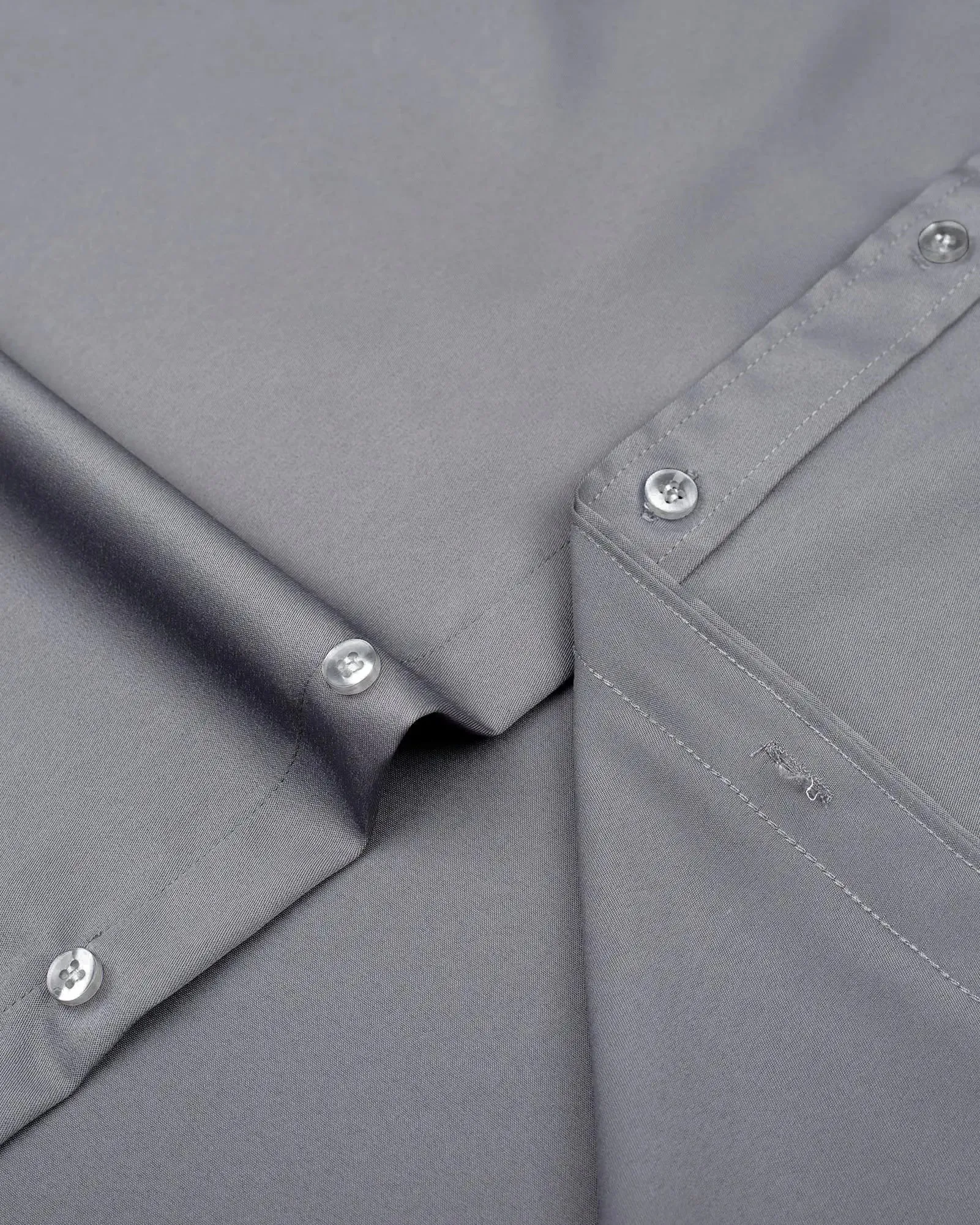 J.VER Men's Dress Shirts Solid Long Sleeve Stretch Wrinkle-Free Formal Shirt Business Casual Button Down Shirts Vintage Green Medium