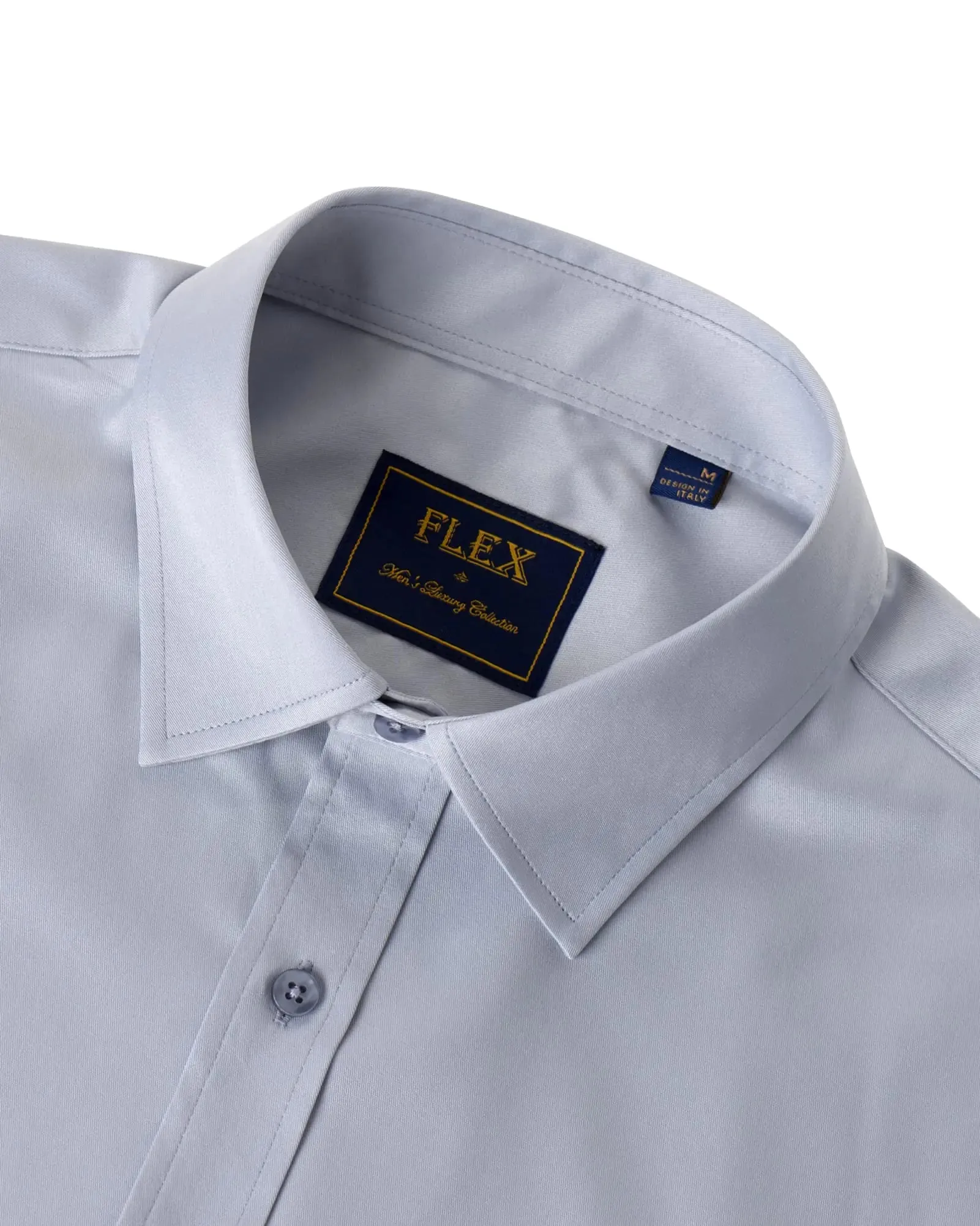 J.VER Men's Dress Shirts Solid Long Sleeve Stretch Wrinkle-Free Formal Shirt Business Casual Button Down Shirts Vintage Green Medium