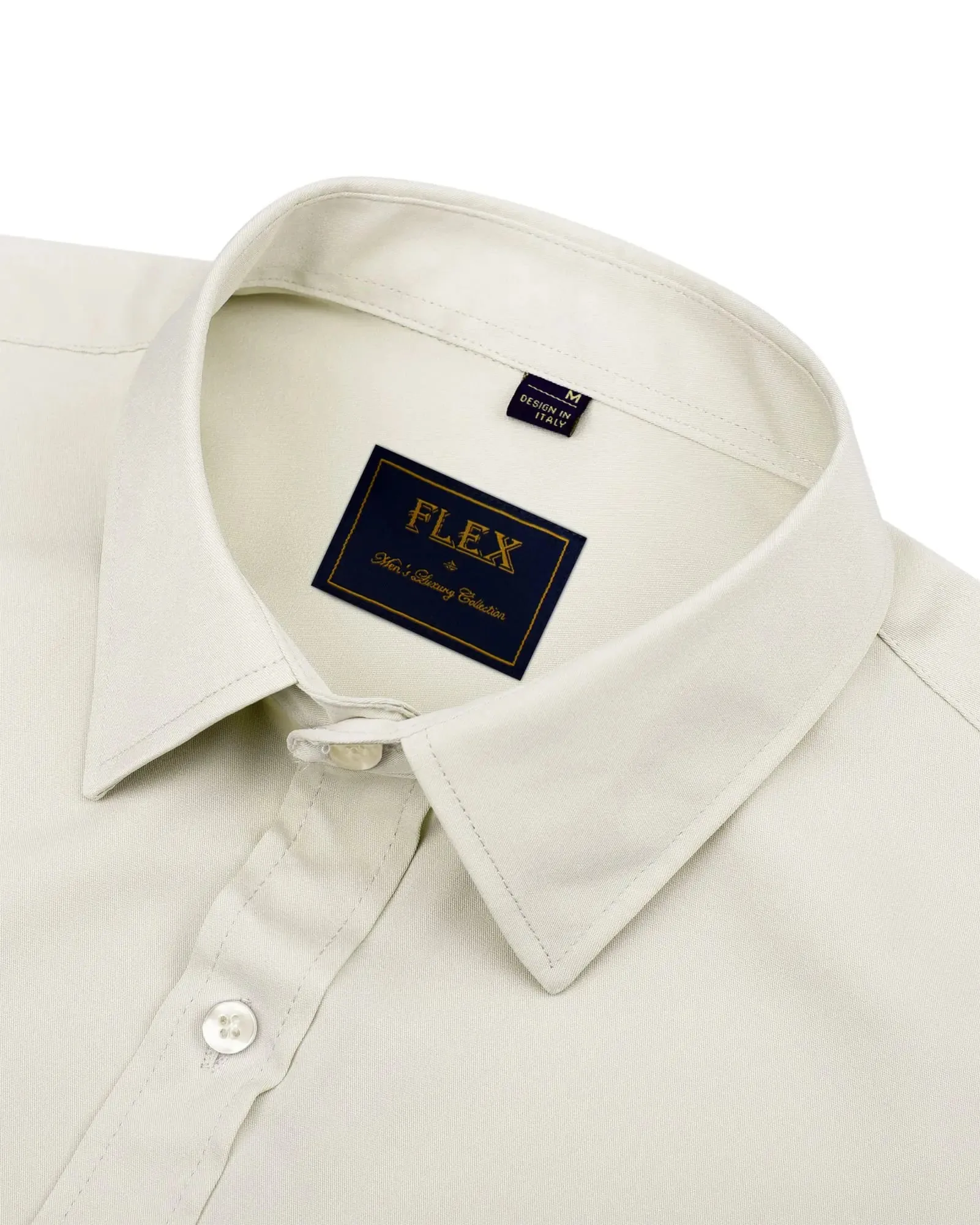 J.VER Men's Dress Shirts Solid Long Sleeve Stretch Wrinkle-Free Formal Shirt Business Casual Button Down Shirts Vintage Green Medium