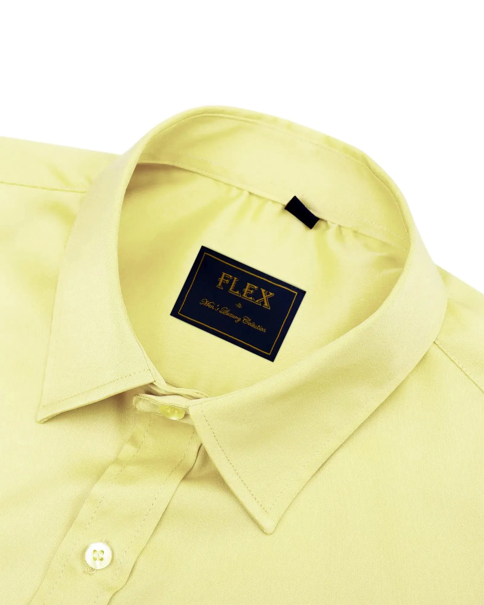 J.VER Men's Dress Shirts Solid Long Sleeve Stretch Wrinkle-Free Formal Shirt Business Casual Button Down Shirts Vintage Green Medium