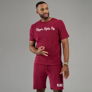 Kappa Alpha Psi Terry Script Crewneck (Krimson) - FINAL SALE