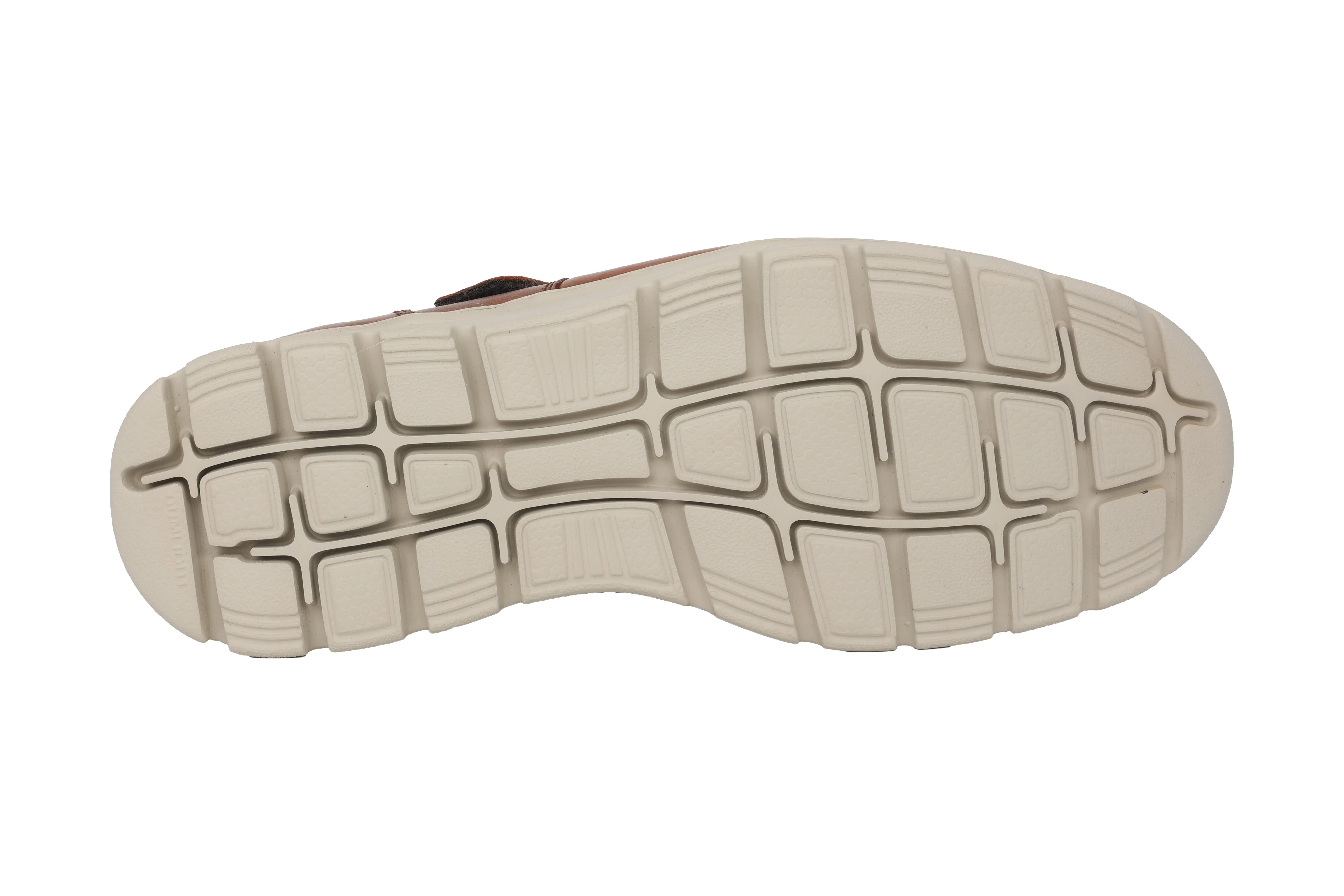 'Kenneth' men's wide fit (H) sandal - Hazelnut brown