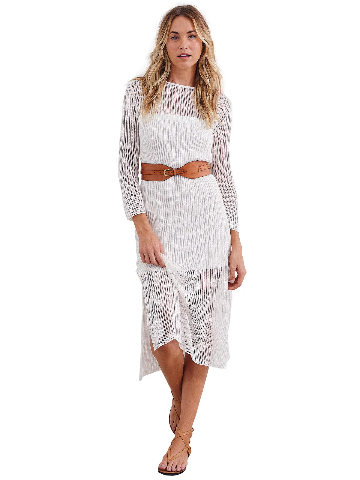 Knit Telma Midi Dress ::RET