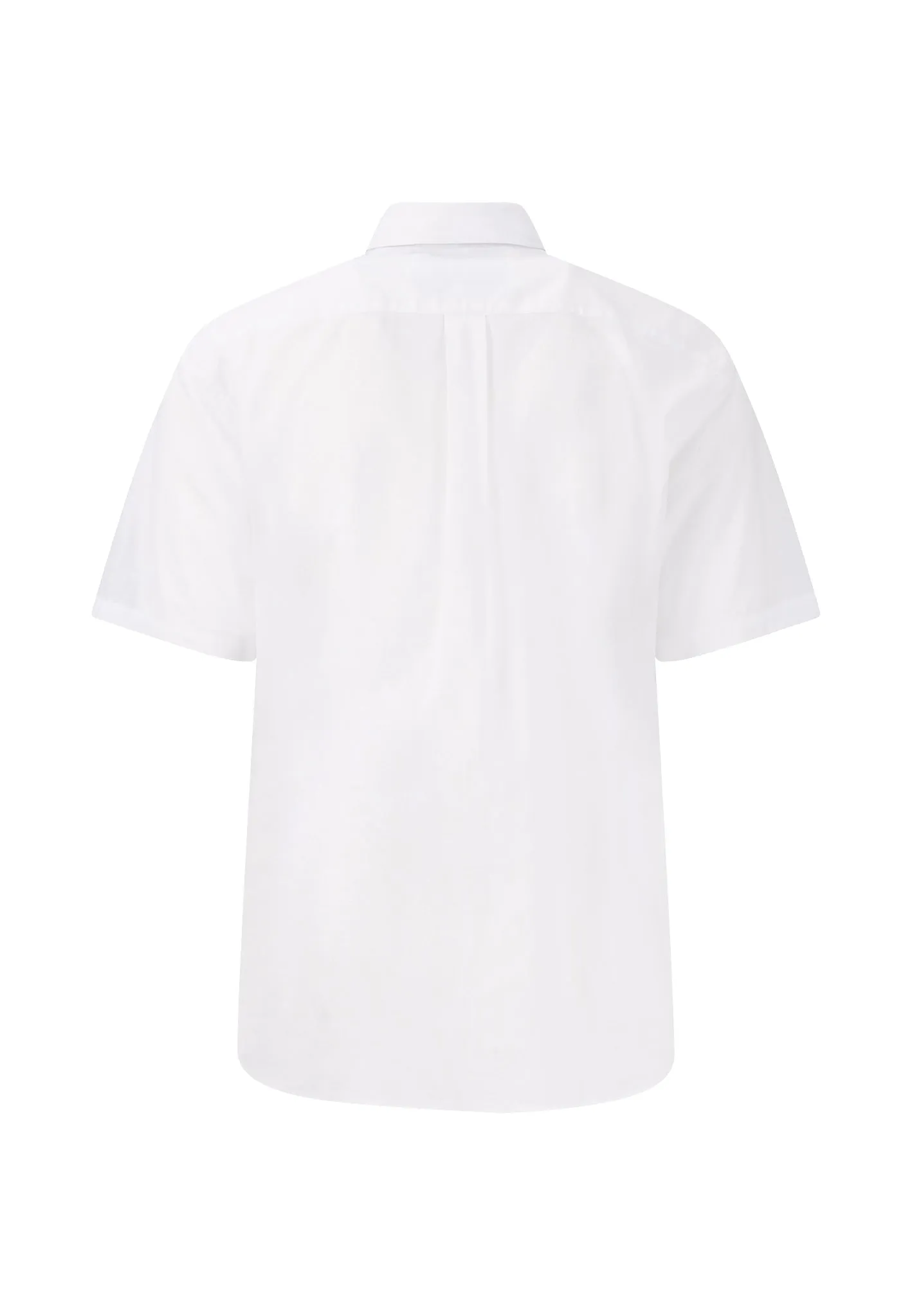 Kurzarm Hemd aus Baumwolle mit Button-Down-Kragen