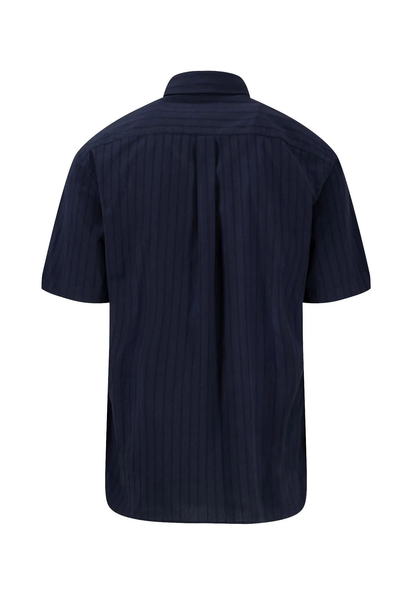 Kurzarm Hemd aus Baumwolle mit Button-Down-Kragen