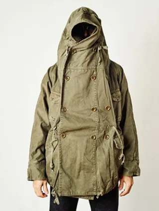 [L] Kapital Cotton Katsuragi Ring Coat