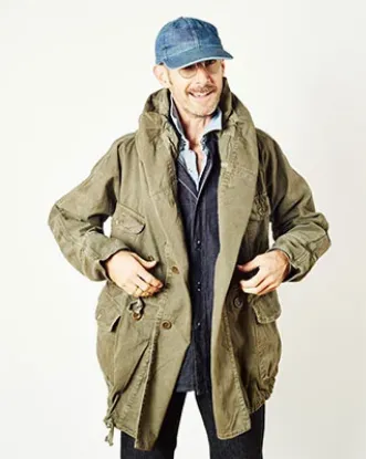 [L] Kapital Cotton Katsuragi Ring Coat