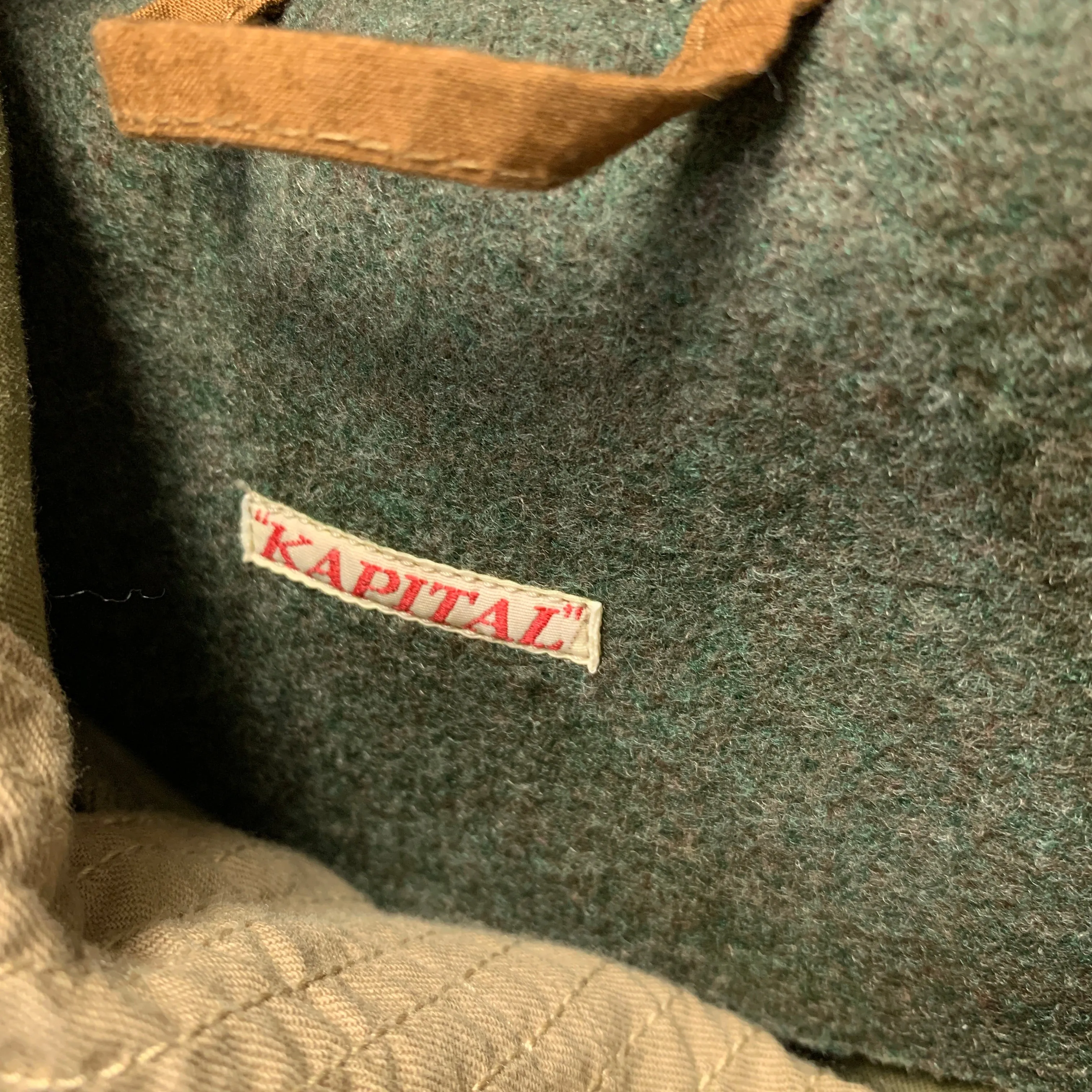 [L] Kapital Cotton Katsuragi Ring Coat