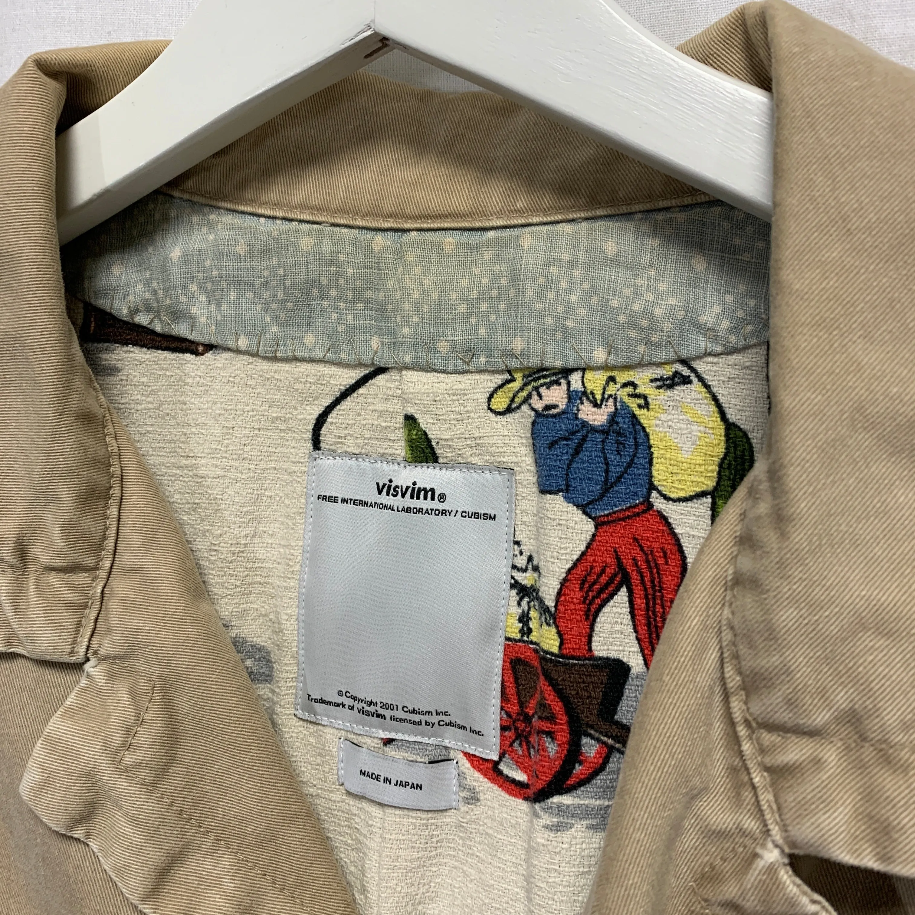[L] Visvim 14AW Mies Coat Indigo