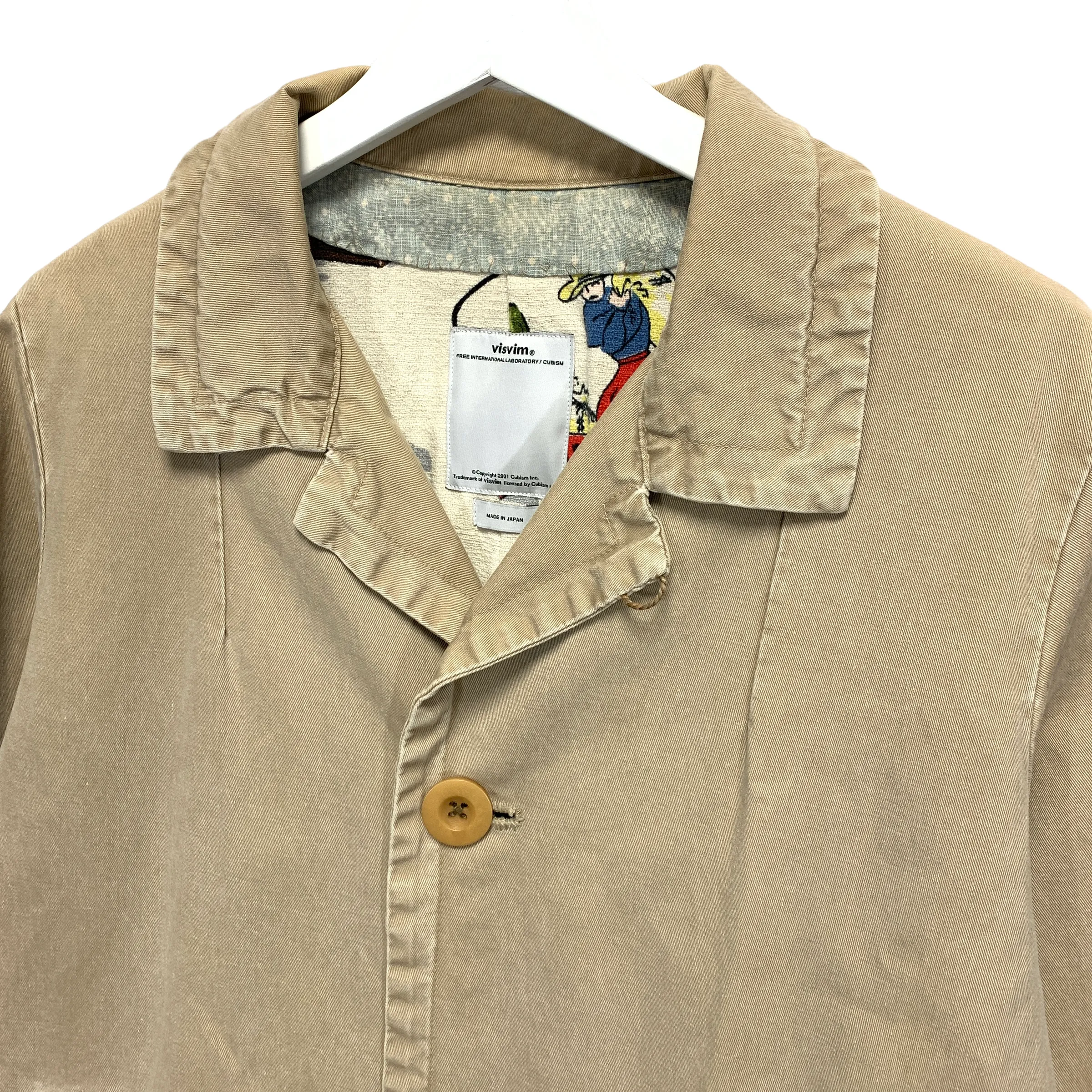 [L] Visvim 14AW Mies Coat Indigo