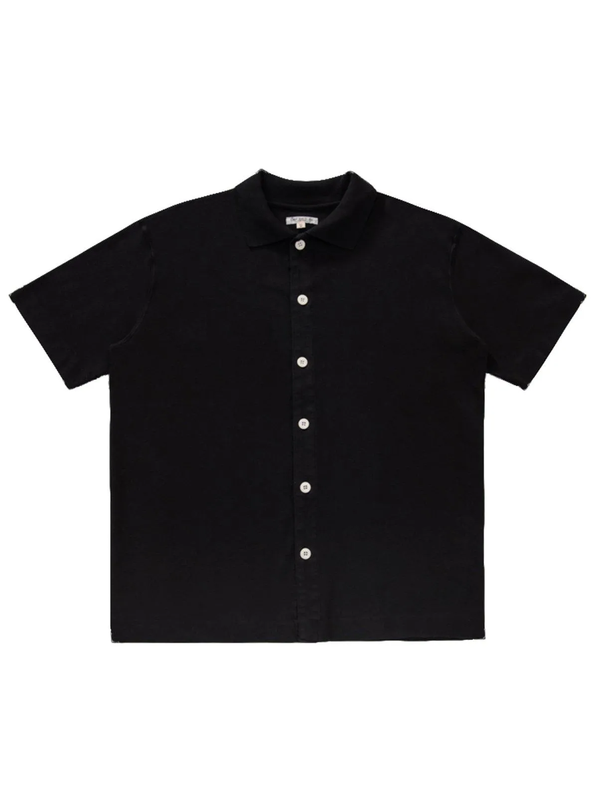Lady White Co. Placket Polo Black