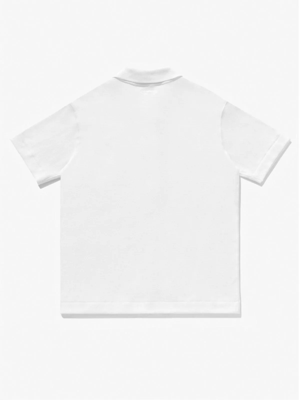Lady White Co. Placket Polo White