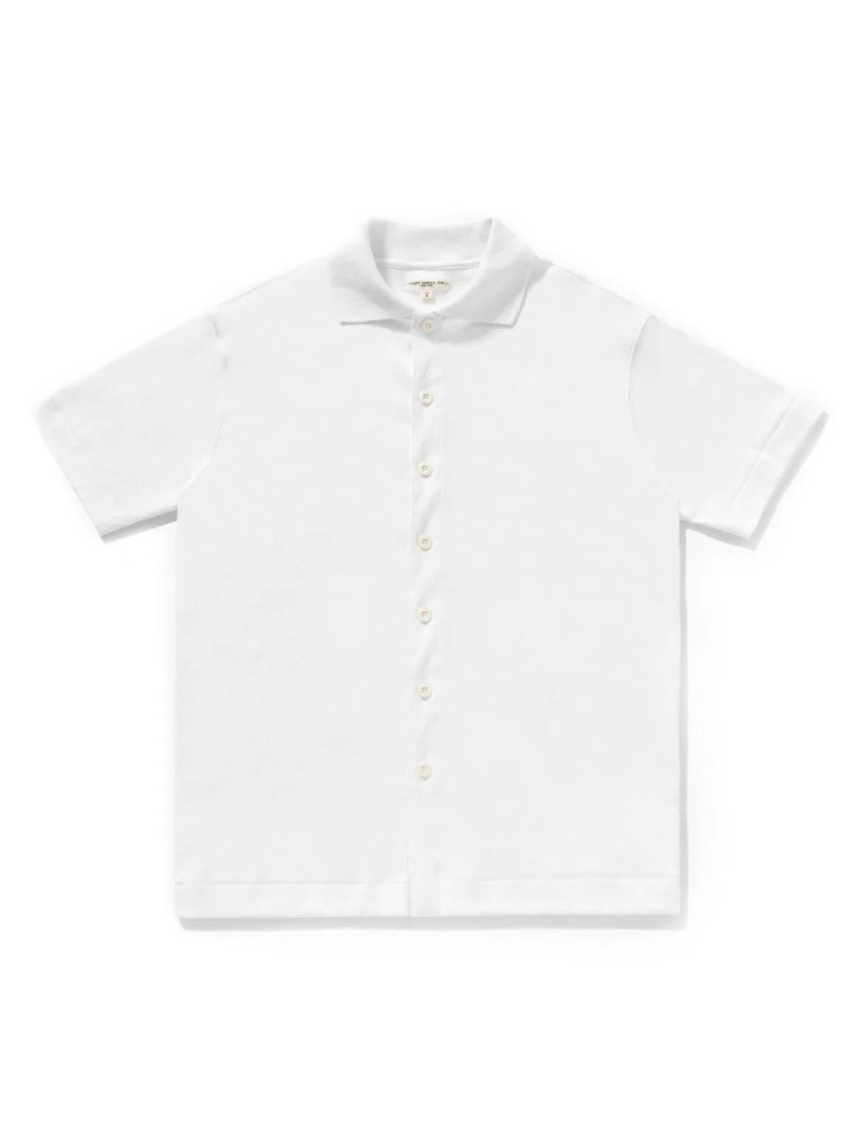 Lady White Co. Placket Polo White