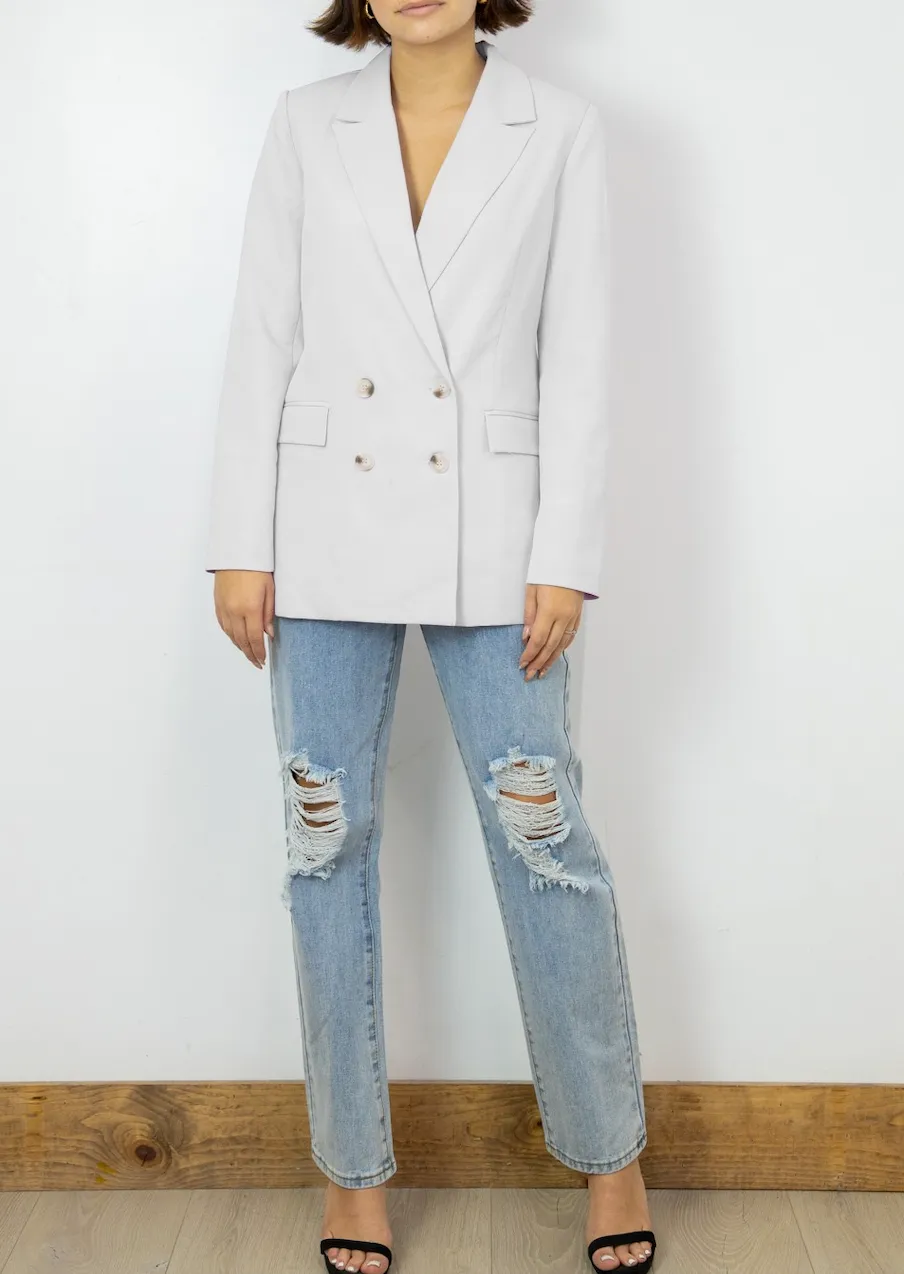 Lapel Blazer Coat Jacket