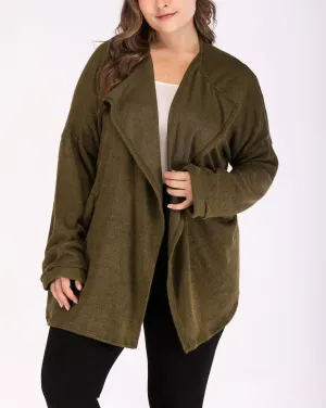 Large Size Women's Fashion Autumn Coat