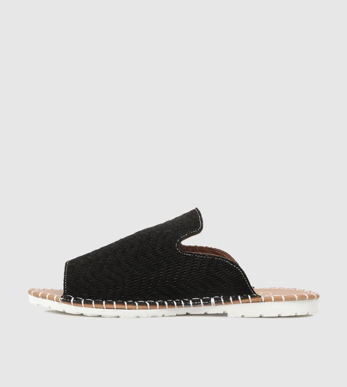 Lark Flat Sandals by Sempre Di