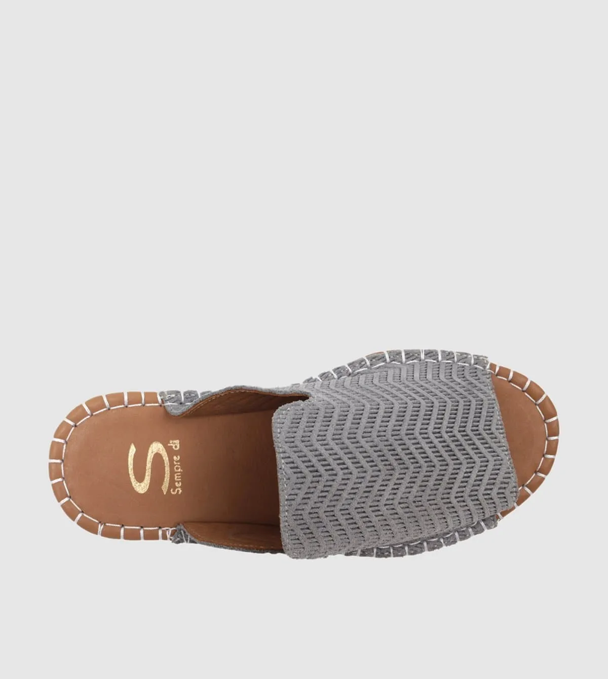 Lark Flat Sandals by Sempre Di