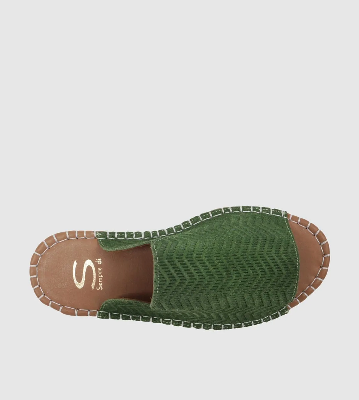 Lark Flat Sandals by Sempre Di