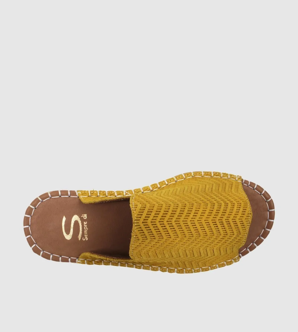 Lark Flat Sandals by Sempre Di