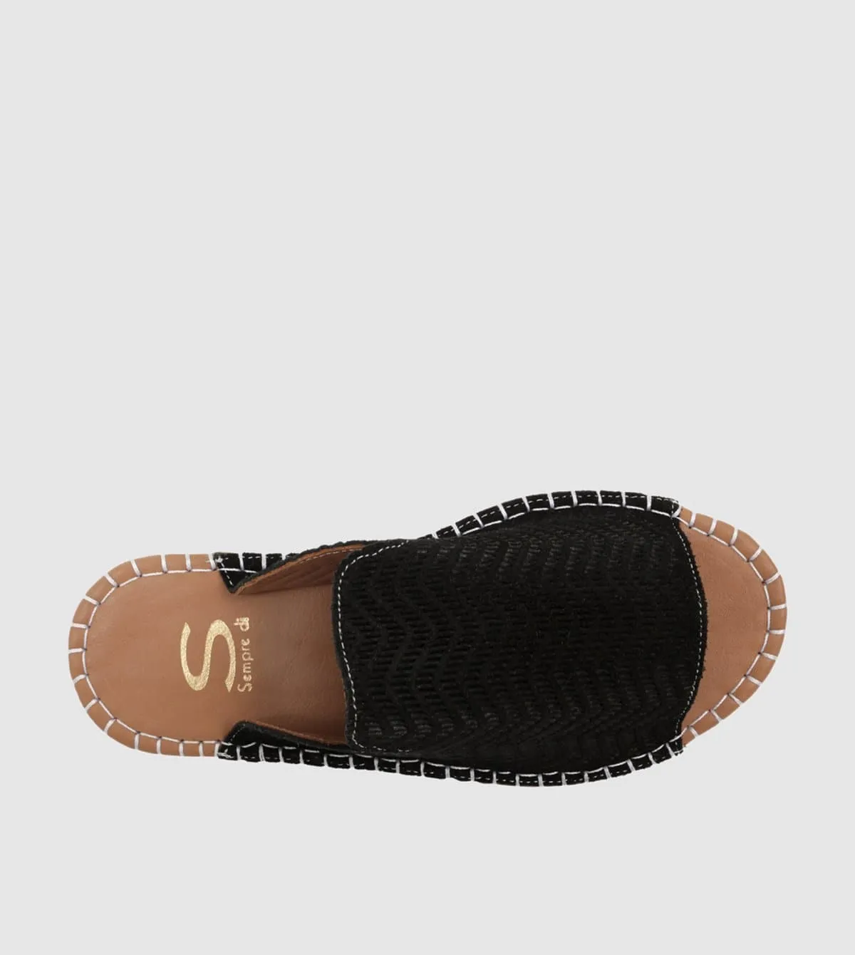 Lark Flat Sandals by Sempre Di