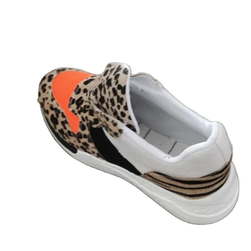 Leopard Lace Casual Pumps