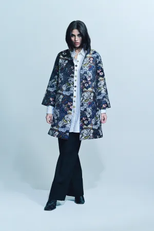 LIBERTINE | ‘SCHOLARS ROCK’ NOTCHED LAPEL COAT