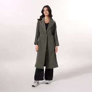 Lightweight Trench Coat - SEASONAL OLIVE