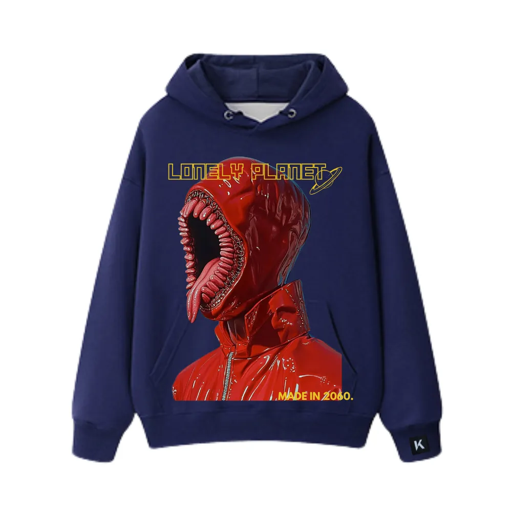 LONELY PLANET Scram Monster 'Tongue Man‘Hoodie