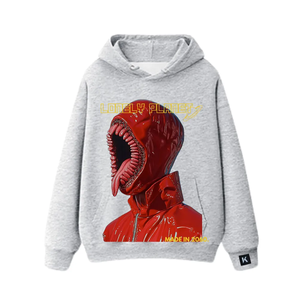 LONELY PLANET Scram Monster 'Tongue Man‘Hoodie
