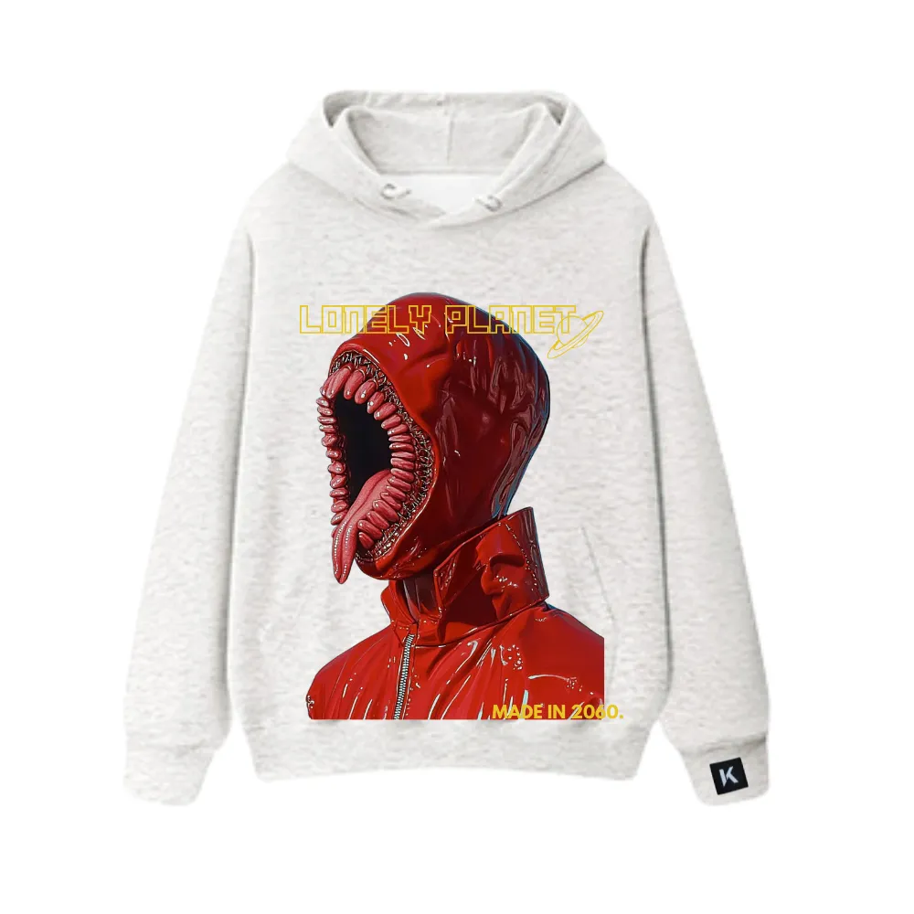LONELY PLANET Scram Monster 'Tongue Man‘Hoodie