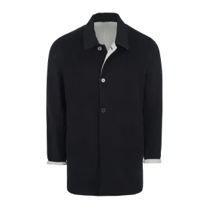 Long Double Sided Cashmere Unlined Overcoat