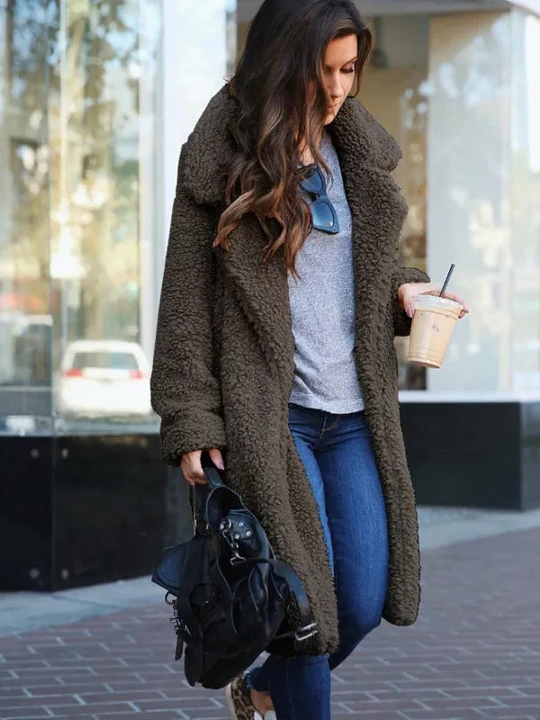 Long Sleeve Coat for Women | Trendy Design, Warm Fabric, Stylish Outerwear for Fall & Winter