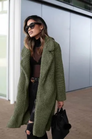Long Sleeve Coat for Women | Trendy Design, Warm Fabric, Stylish Outerwear for Fall & Winter
