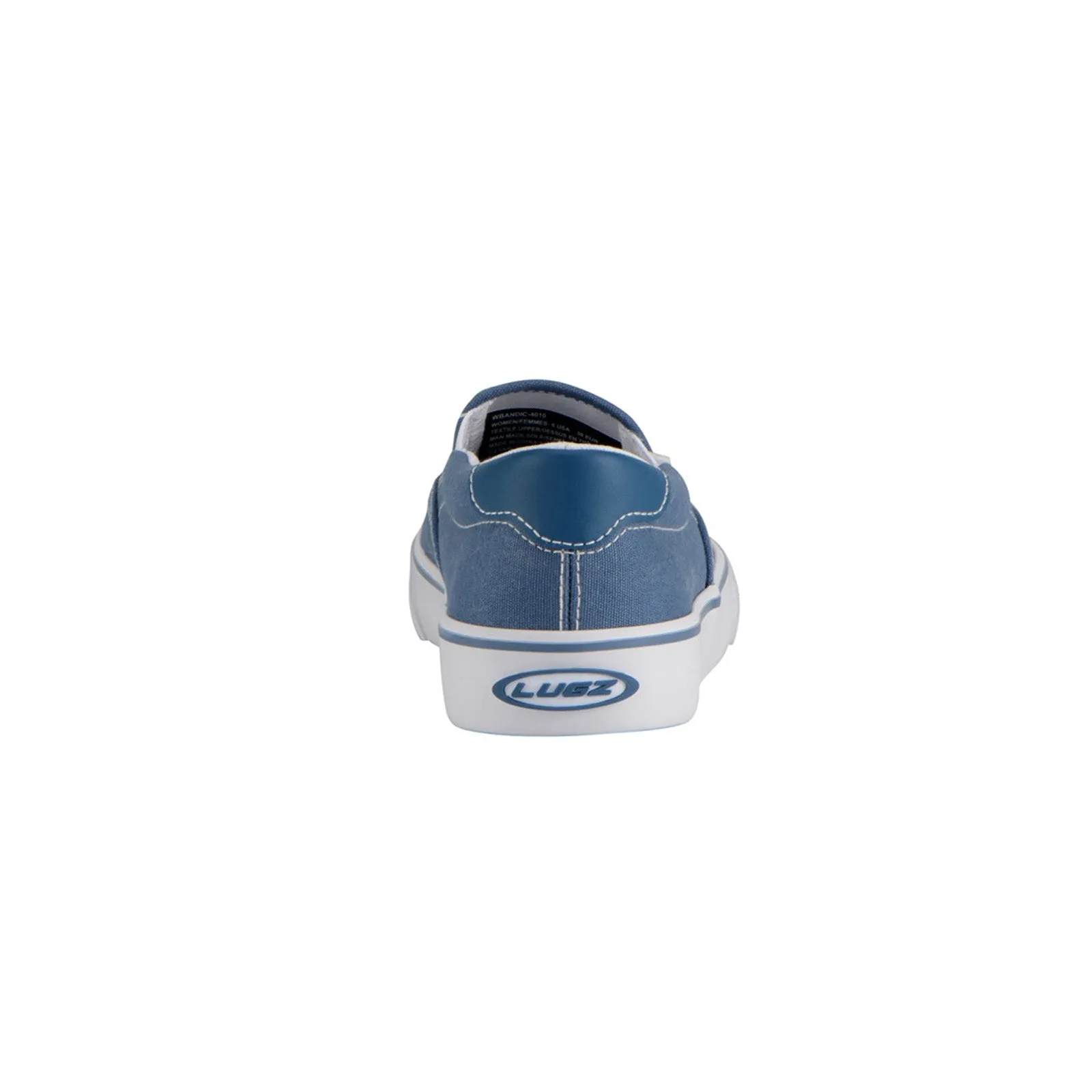 Lugz Bandit WBANDIC-4010 Womens Blue Canvas Lifestyle Sneakers Shoes