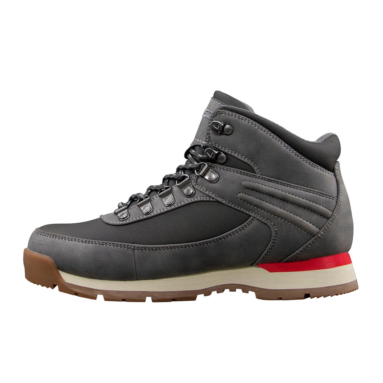 Lugz Camp MCAMPD-0484 Mens Gray Nubuck Lace Up Casual Dress Boots
