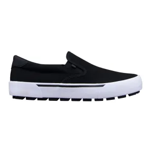 Lugz Delta MDELTC-060 Mens Black Canvas Slip On Lifestyle Sneakers Shoes