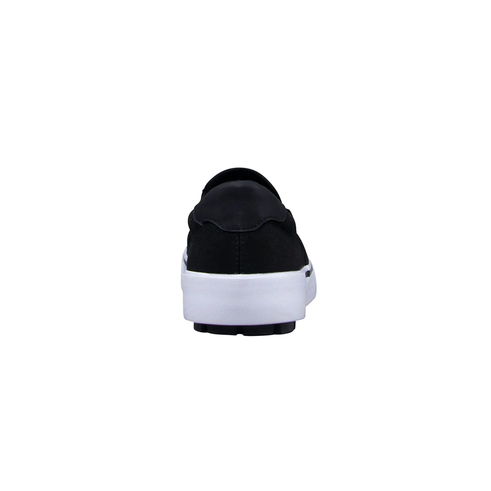 Lugz Delta MDELTC-060 Mens Black Canvas Slip On Lifestyle Sneakers Shoes