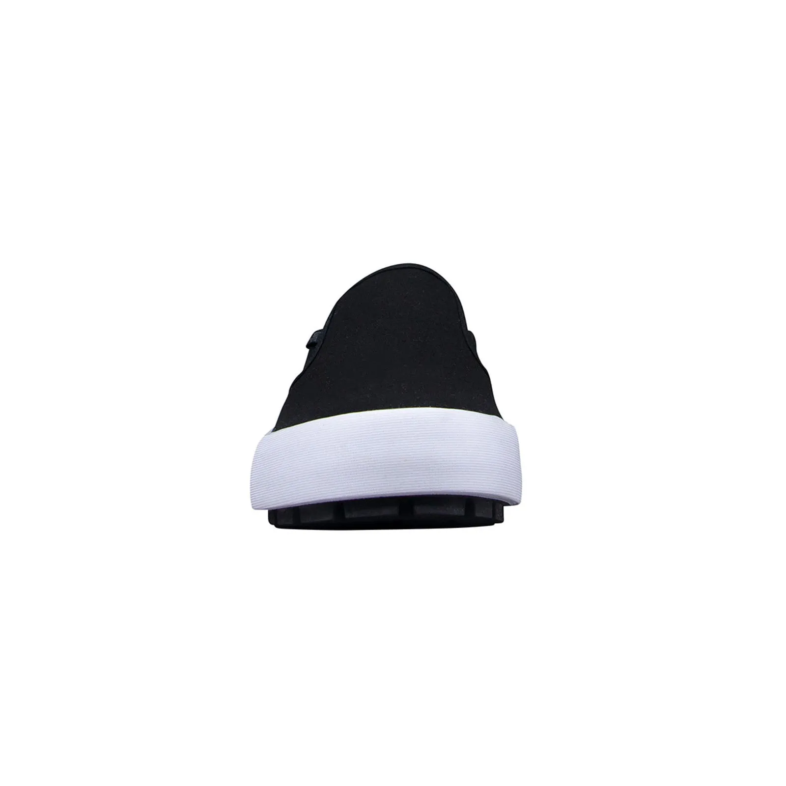 Lugz Delta MDELTC-060 Mens Black Canvas Slip On Lifestyle Sneakers Shoes