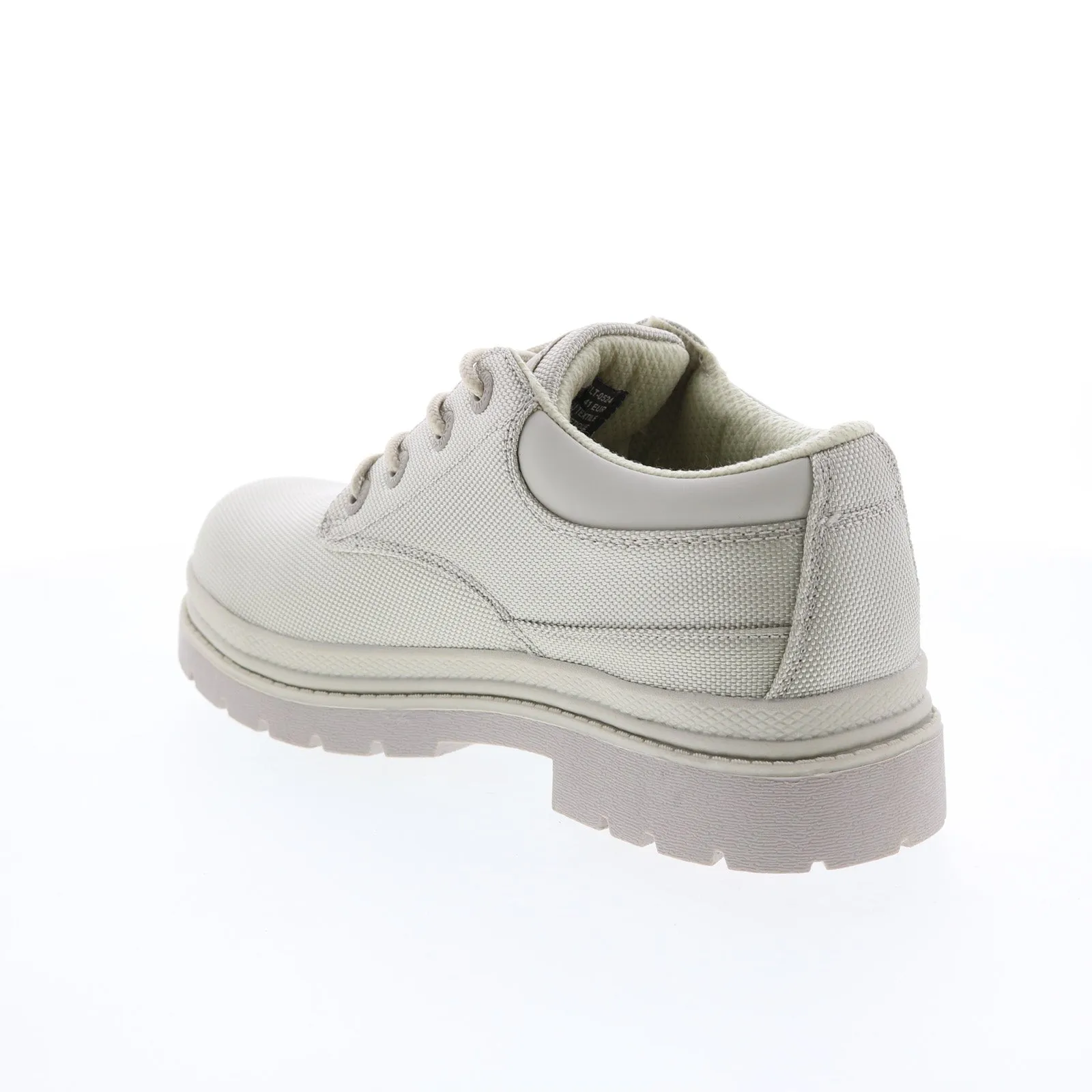 Lugz Drifter LO Ballistic MDRLT-0524 Mens Gray Lace Up Oxfords Casual Shoes