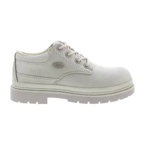 Lugz Drifter LO Ballistic MDRLT-0524 Mens Gray Lace Up Oxfords Casual Shoes